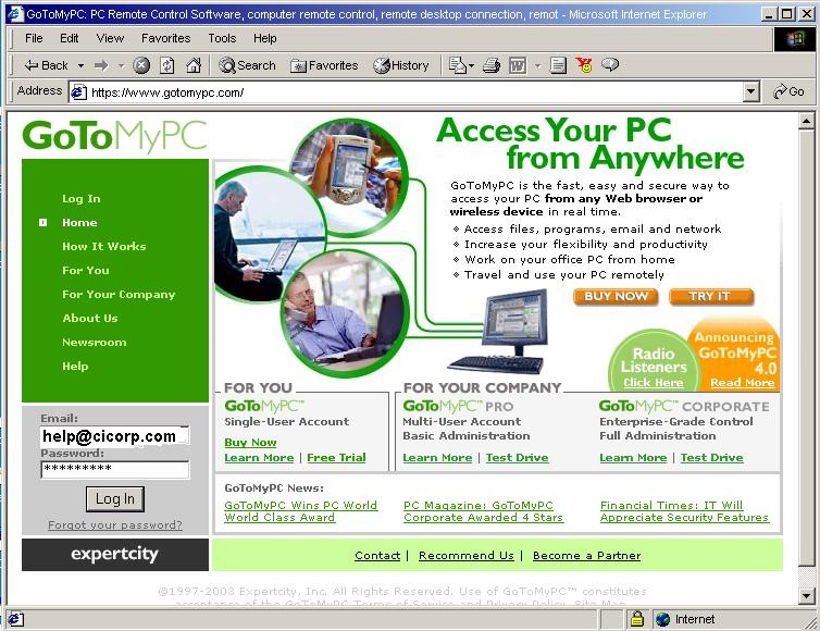 GOTOMYPC DOWNLOAD PC