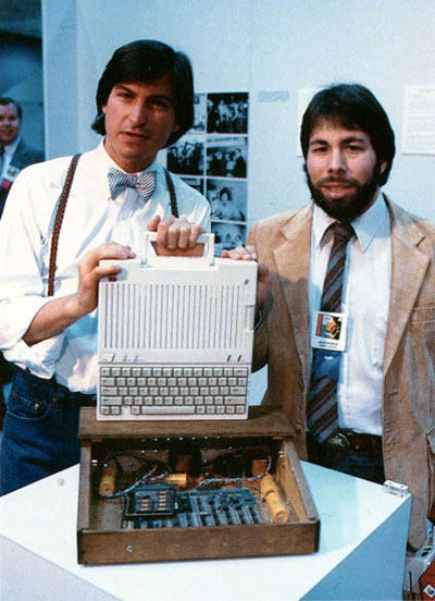 Steve Jobs Stev Wozniak Apple I Apple IIc